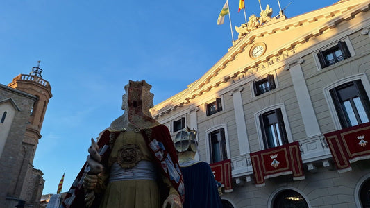 Els Gegants de la Pedrera són partícips de la reestrena d’en Feliu i la Salut, els Gegants Pubills de Sabadell