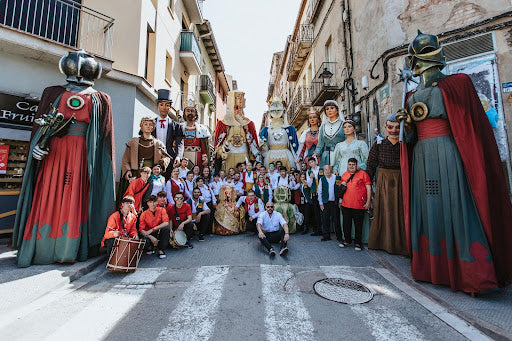 Els Gegants i Geganters de la Pedrera participen a l’Alça’t de Sallent com a Convidats d’Honor
